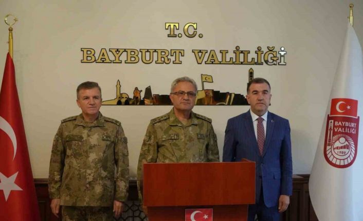 Kara Kuvvetleri Komutanı Orgeneral Tokel Bayburt’ta