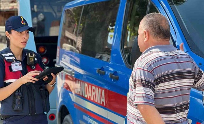 Karabük Jandarmasına 112 Acil Çağrı Merkezi uyumlu tablet desteği