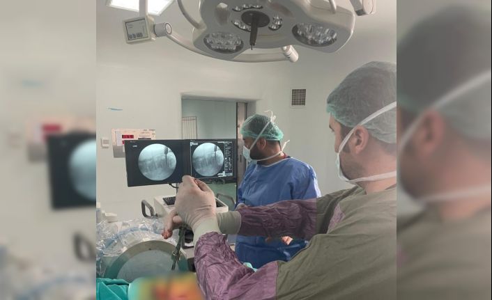 Karabük’te ilk kez perkütan stabilizasyon ameliyatı yapıldı