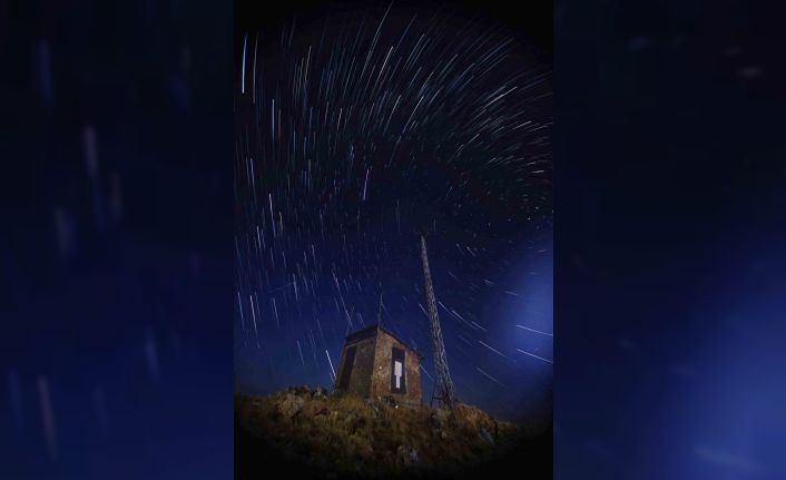 Karabük’te meteor yağmuru görsel şölen oluşturdu