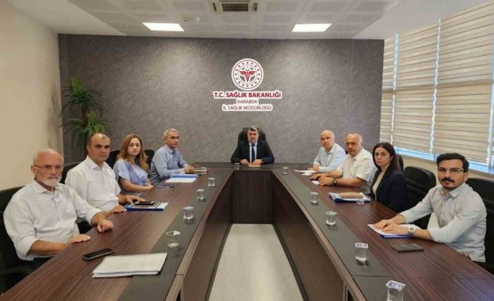 Karabük’te sağlık hizmetleri değerlendirme toplantısı yapıldı