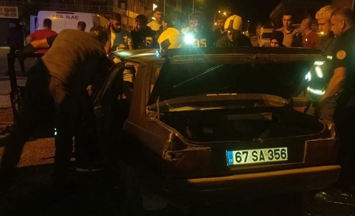 Karabük’te tarafik kazası: 2 yaralı