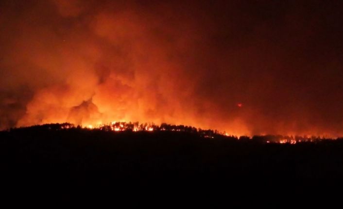 Karabük’teki orman yangınında 7 saat geride kaldı