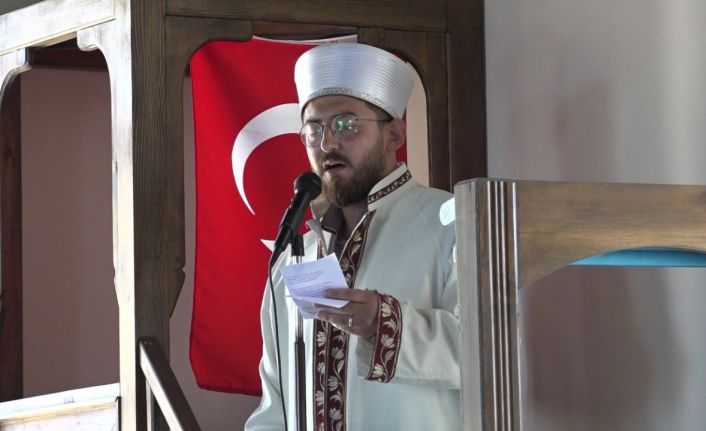 Karacaşehir Camii’nde Osman Gazi’nin ismi yeniden yankılandı