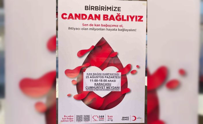 Karacasu’da kan bağışı kampanyası düzenlenecek