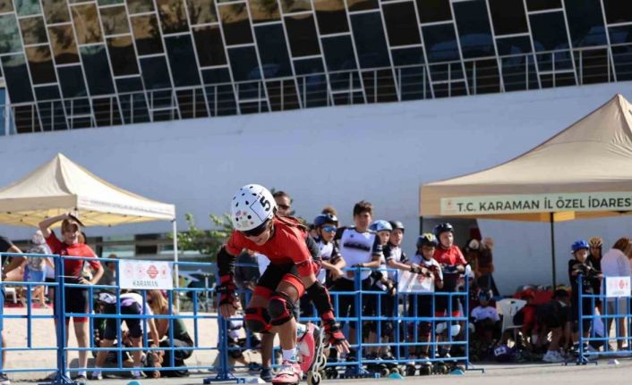 Karaman’da düzenlenen ‘Tekerlekli Paten Türkiye Şampiyonası’ başladı