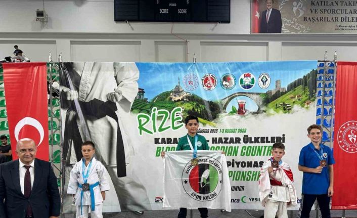 Karate takımından uluslararası arenada gururlandıran başarı