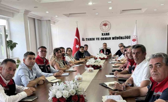 Kars’ta hayvan hastalıklarıyla mücadele toplantısı