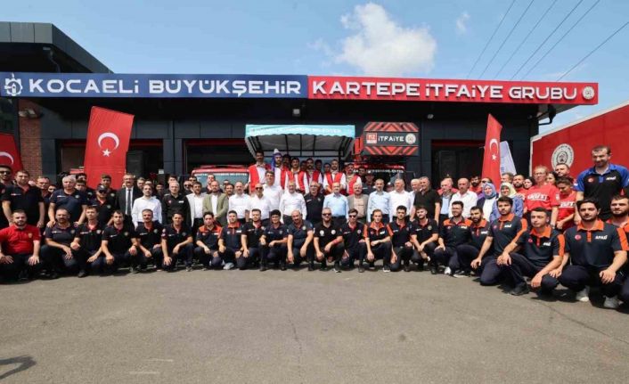 Kartepe’ye yeni itfaiye binası kazandırıldı