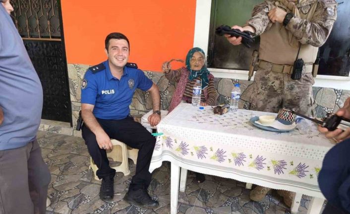 Kaybolan  yaşlı kadın sağ olarak bulundu