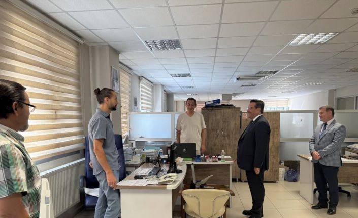 Kaymakam Atilla’dan Milli Eğitim Müdürlüğüne Ziyaret
