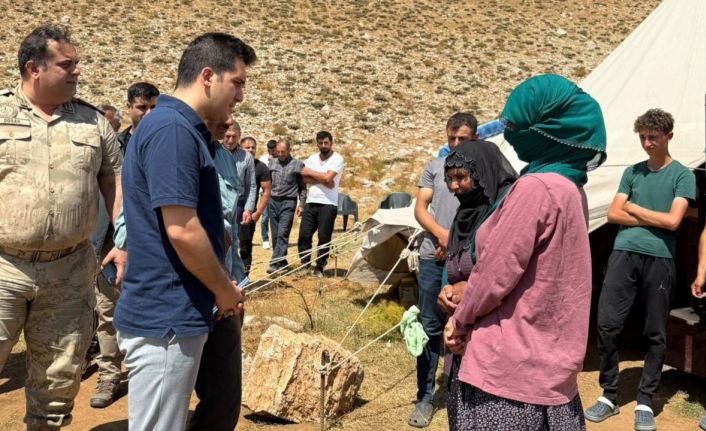 Kaymakam Çolak’tan taziye ziyareti