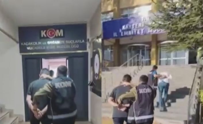 Kayseri’de silah kaçakçılarına operasyon: 5 gözaltı