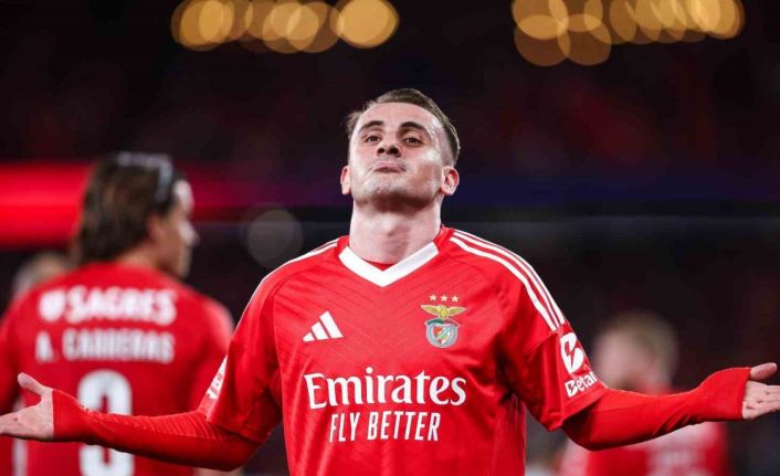 Kerem Aktürkoğlu, Benfica’ya veda etti