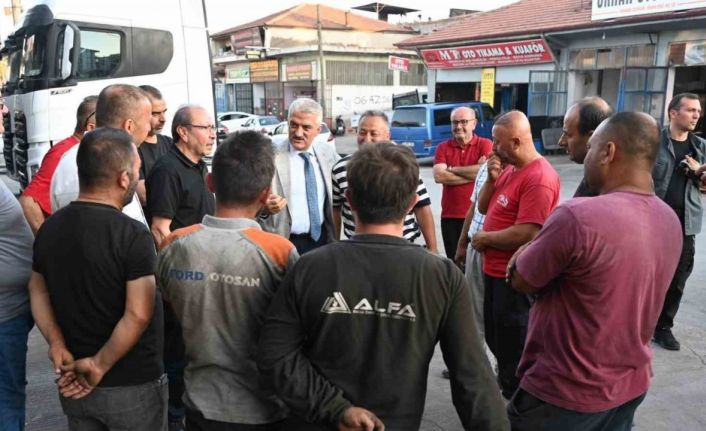 Kırıkkale Valisi Makas, sanayi esnafıyla bir araya geldi