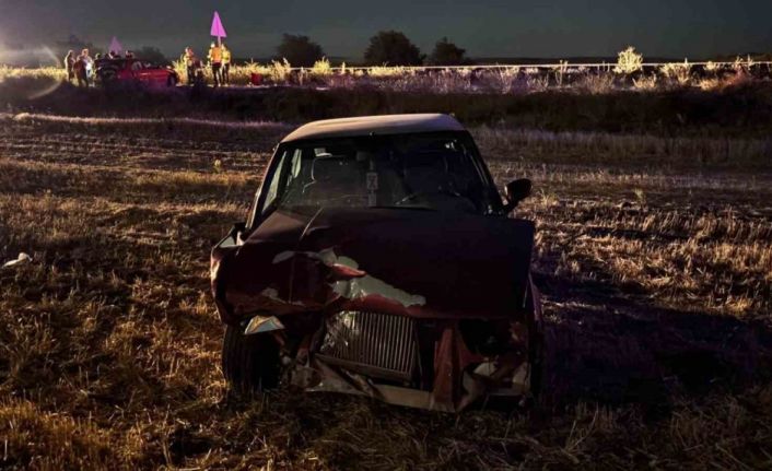 Kırıkkale’de kaza yapan iki otomobil hurdaya döndü: 4 yaralı