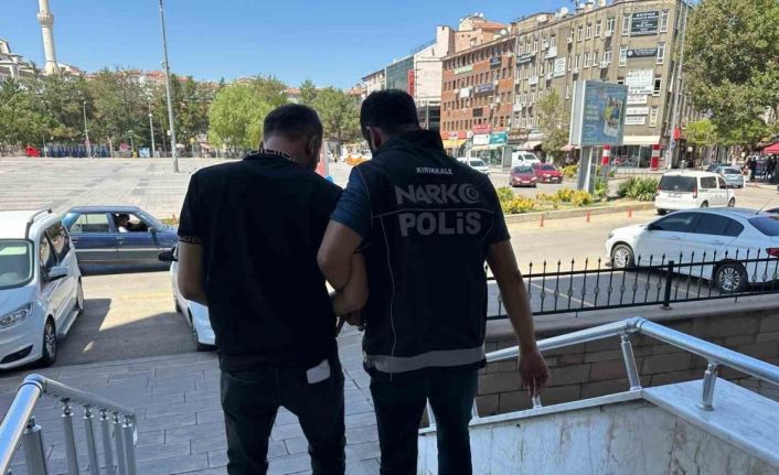 Kırıkkale’de uyuşturucu suçundan aranan firari yakalandı