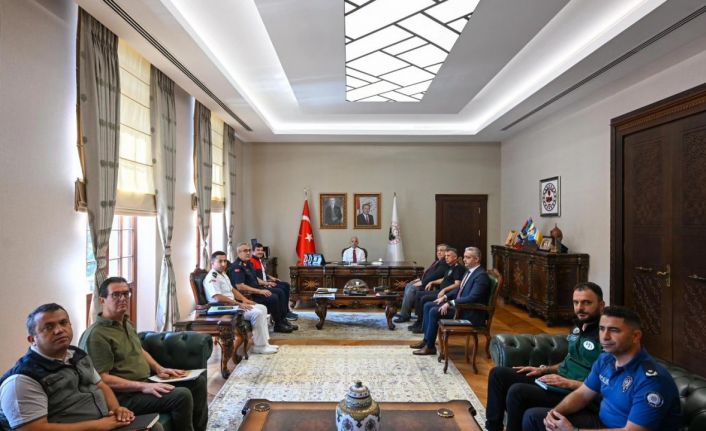 Kırklareli’nde anız ve orman yangınlarına karşı alınan önlemler değerlendirildi