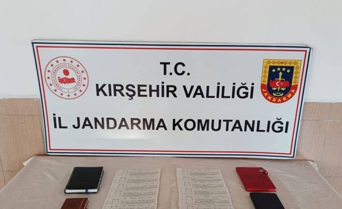 Kırşehir’de tefecilik yapanlar yakalandı