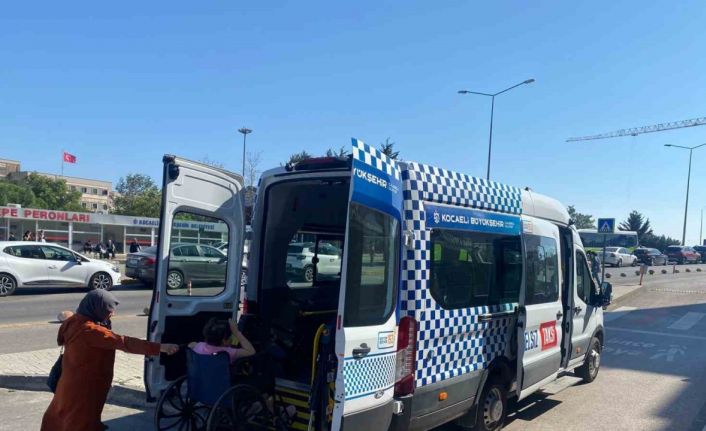 Kocaeli’nin Engelsiz Taksileri 7 ayda 14 bin 790 kez hizmet verdi