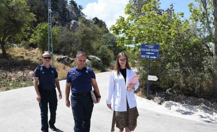 Konyaaltı belediyesi yaylalarda da gıda denetimi yapıyor