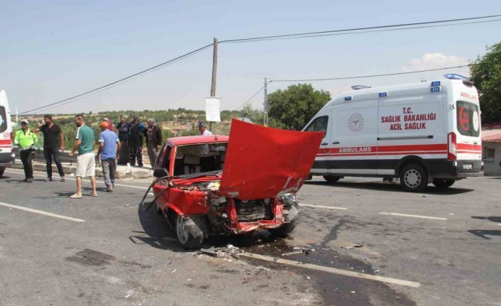Konya’da otomobiller çarpıştı: 4 yaralı