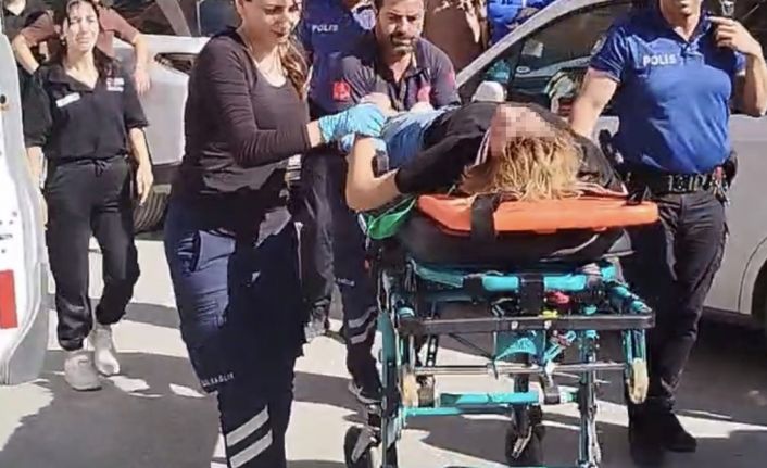 Koşarak kafenin birinci katından atlayan kadın ağır yaralandı