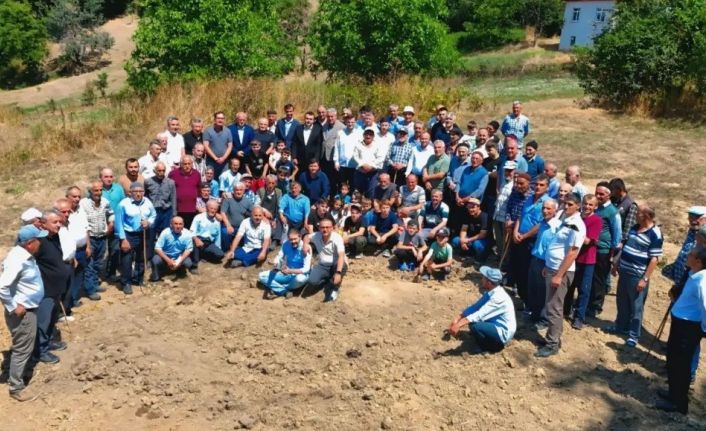 Köyde içme suyu sevinci