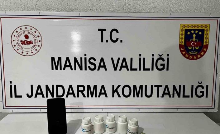 Kula’da durdurulan araçtan sentetik uyuşturucu çıktı