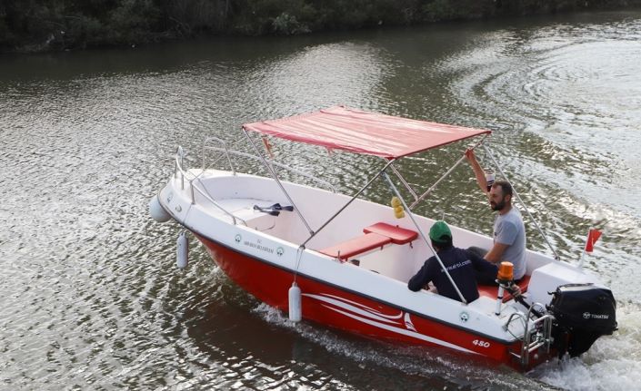 Kura Nehri’nde tekneler yeniden boy gösterdi