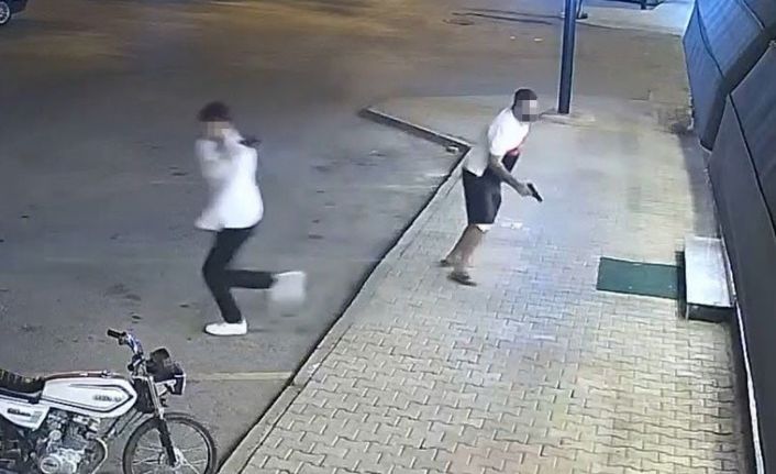 Kurşunlama anları kamerada: 2 milyon TL haraç istemişler