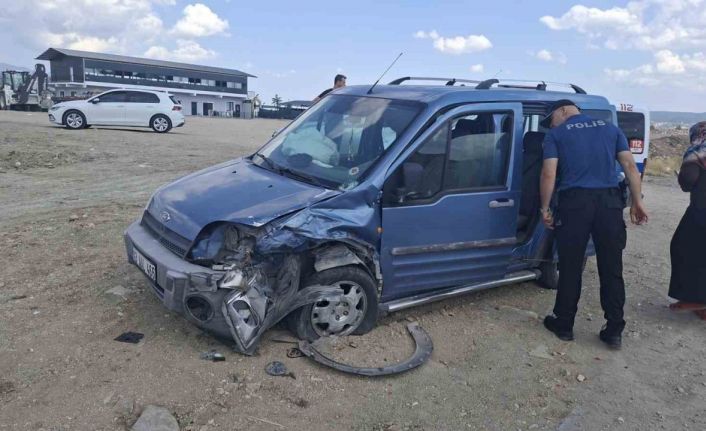 Kütahya Hisarcık’ta trafik kazası: 2 yaralı