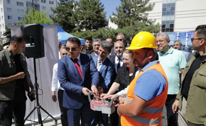 Kütahya’da Şevelli Camii’nin temeli dualarla atıldı