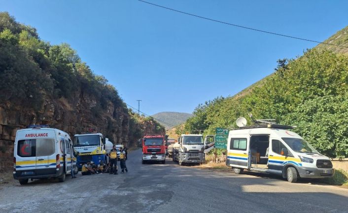 Lazkiye ve Hama kırsalındaki yangınlar kontrol altına alındı