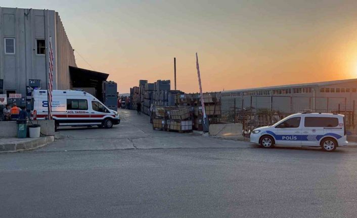 Makineye sıkışan 33 yaşındaki işçi hayatını kaybetti