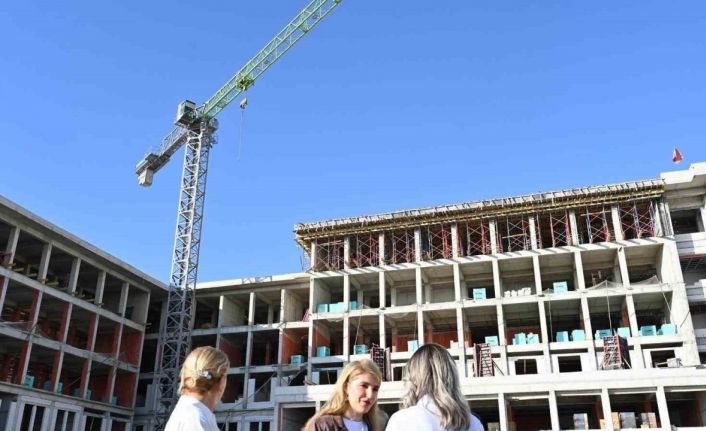 Malatya Yeni Adliye Sarayı’nda çalışmalar hız kesmeden devam ediyor