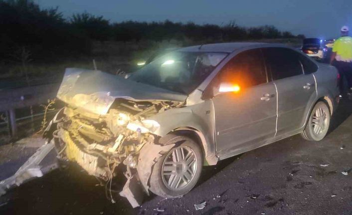 Malatya’da iki otomobil çarpıştı: 1 yaralı