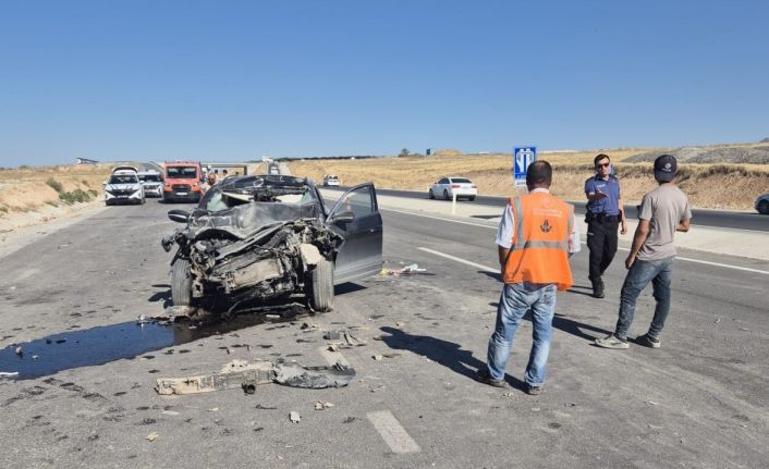 Malatya’da kamyon ile otomobil çarpıştı: 1 ölü