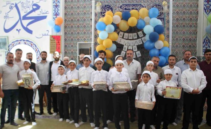 Malazgirt’te yaz Kur’an kursu mezuniyet programı düzenlendi