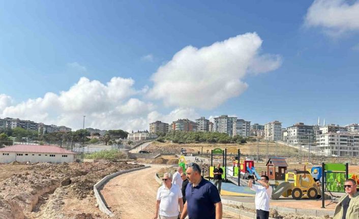 Malta Parkı ve çevresinde asfaltlama ile düzenleme çalışmaları sürüyor