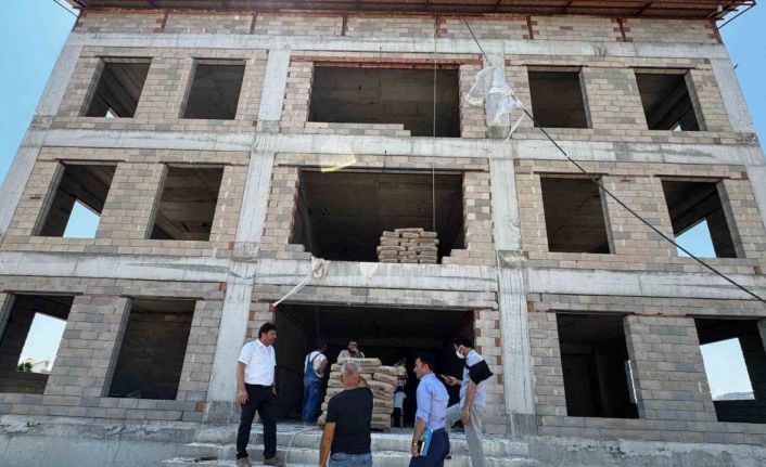 Manavgat’ta Yatılı Hafızlık Kız Kur’an Kursu’nun kaba inşaatı tamamlandı