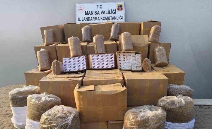 Manisa’da kaçak tütün operasyonunda 3 gözaltı