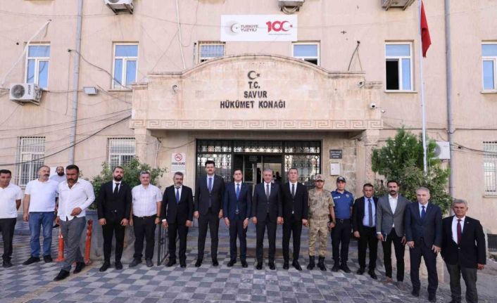 Mardin Valisi Tuncay Akkoyun’dan Savur çıkarması