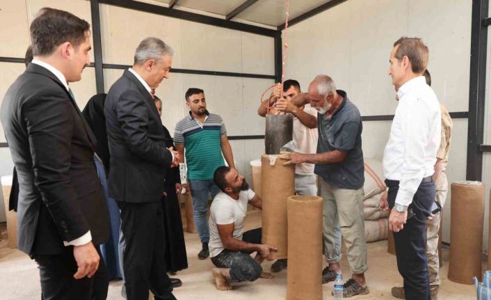 Mardin’de geleneksel arı kovanı üretim projesi başladı