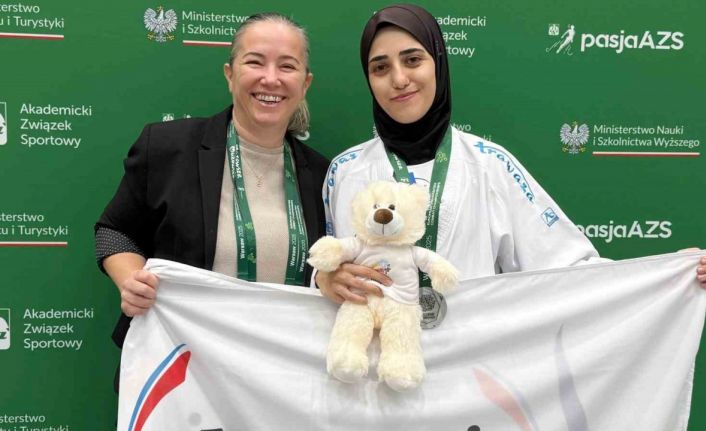 MCBÜ sporcusu karatede Avrupa ikinciliği kazandı