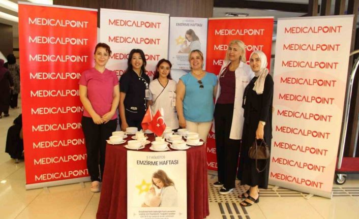 Medical Point Gaziantep Hastanesi’nde anne sütünün önemine dikkat çekildi