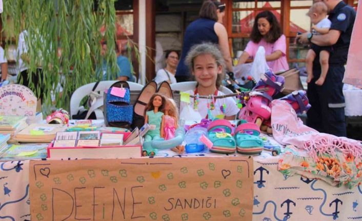 Menteşe’de çocuklar tezgah başına geçti