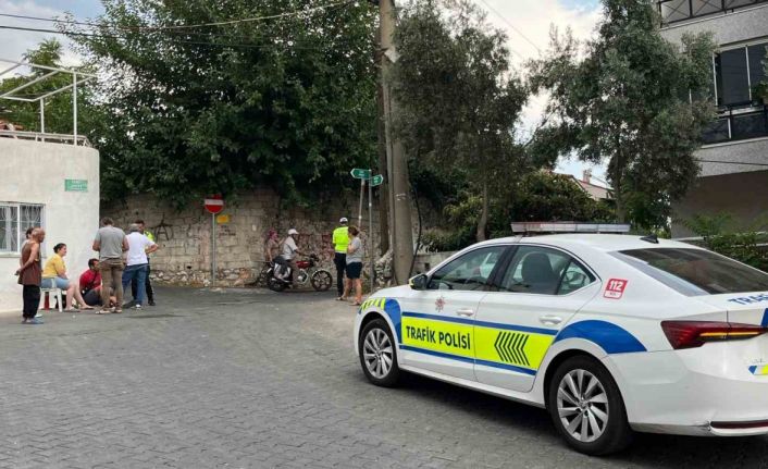 Menteşe’de otomobil ile motosiklet çarpıştı: 2 yaralı