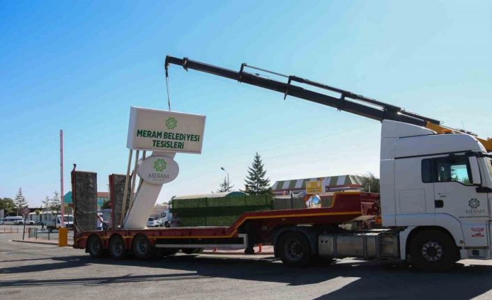 Meram Belediyesinden şehir estetiğine tam destek