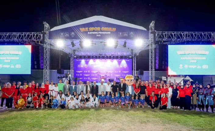 Meram yaz spor okulları için coşkulu final